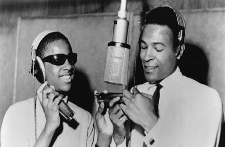 Marvin Gaye & stevie Wonder, 1965